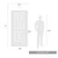 Plafonnier semi-encastré 1 lumière 7,25 po Saltash-522887313-403443206