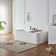 71'' x 31.5'' Freestanding Soaking Solid Surface Bathtub