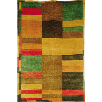 La Carta Pile Hand Knotted Wool Rug