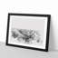 London City Skyline Watercolour - Picture Frame Graphic Art Print-56739035-56739034