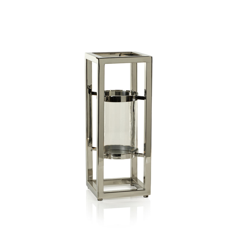 Irvine Stainless Steel Tabletop Hurricane, 18" H x 7" W x 7" D