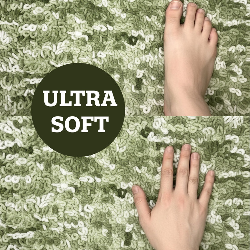 Abbey Noodle 2PC Rug Set-SAG, Green