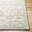 Hand Woven Wool Floral Area Rug-477681576