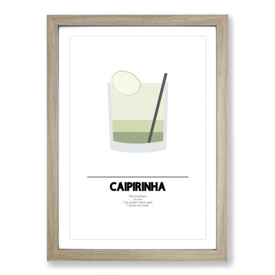 Caipirihna Cocktail - Picture Frame Painting