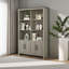 Bibliothèque l 47 "avec portes d'armoire