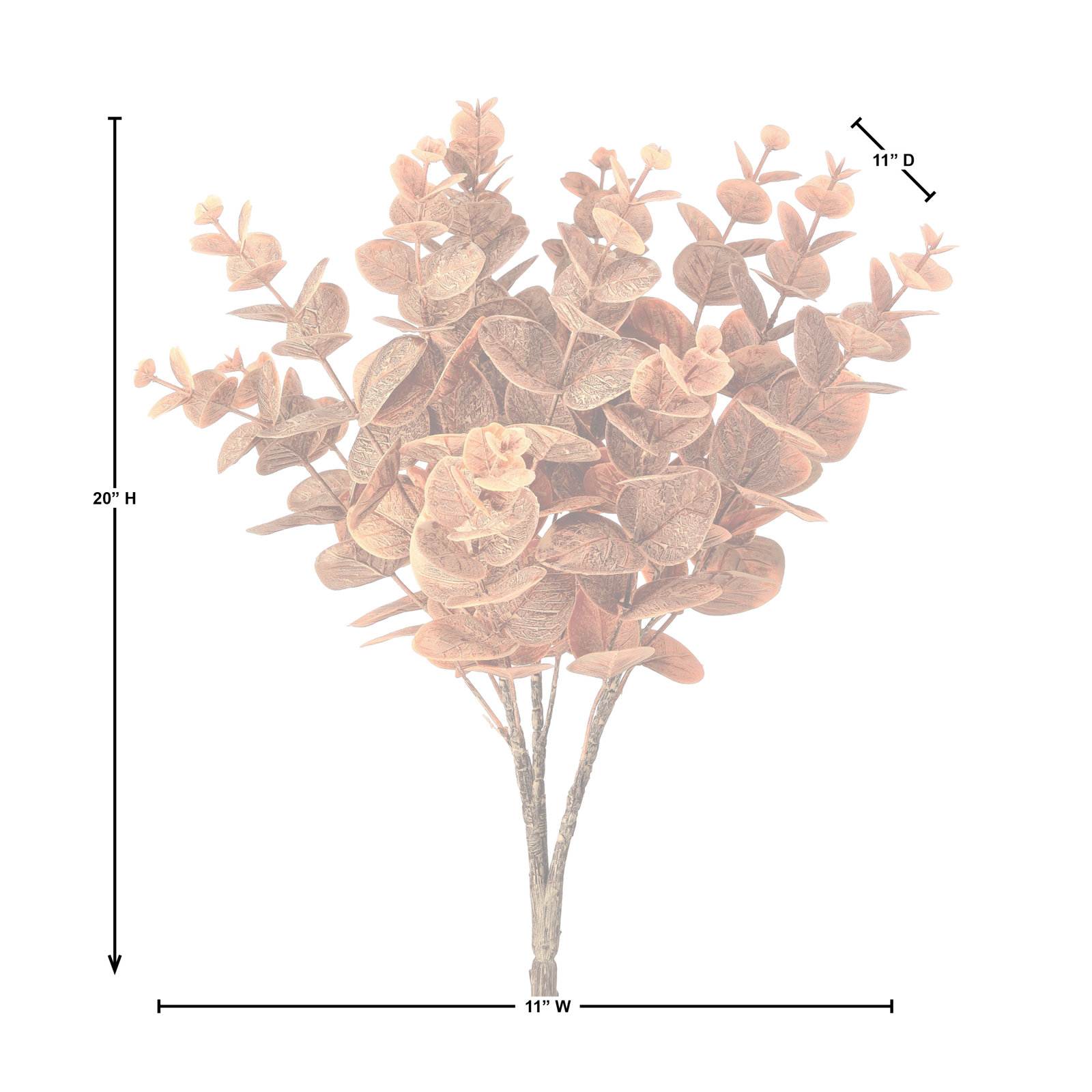 Autumn Eucalyptus Stems, Nutmeg