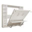 Lit escamotable bureau avec armoires de rangement latérales, grand lit mural pliable pour salle d'étude, chambre à coucher