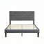Lit plateforme tapissier
