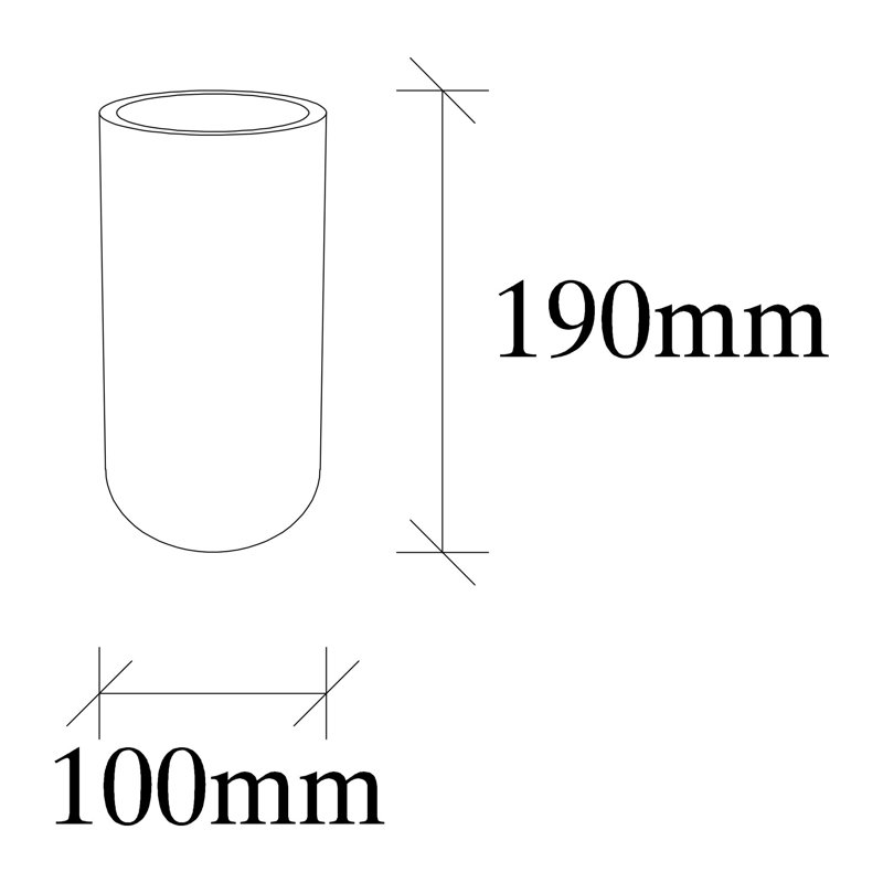 Lampe de table brune 7,48 "Herr