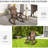 Outdoor Rocking Chair, Single Wooden Chair For Garden, Backyard, Patio, , With Reclining Function Patio Seat Backyard. Rustic Style, Deep , . Solid Fir Wood, 250 Lbs Capacity. Easy Maintenance. 26" W
