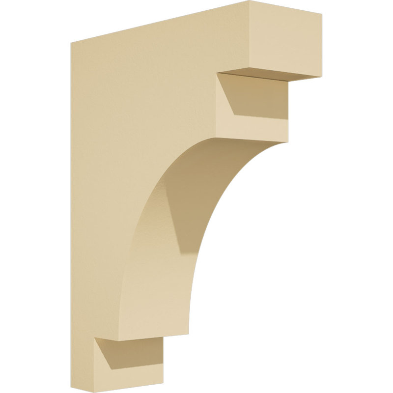 Corbeau d'uréthane méditerranéen Signature, brun clair apprêté, 6 po x 3,5 po x 6 po