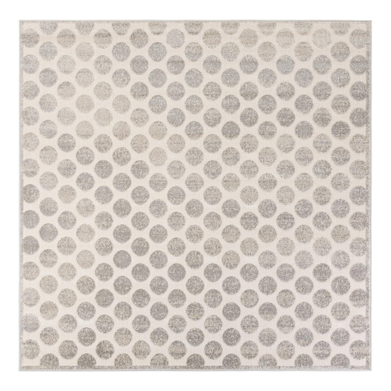Sabrina Soto Dots Indoor/Outdoor Rug, Square 7'10"