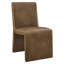Chaise d'appoint en cuir Emory-117628606