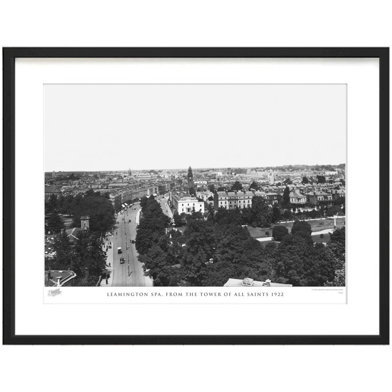 Leamington Spa, From The Tower Of All Saints 1922 by Francis Frith - Single Picture Frame Print, 45cm H x 60cm W x 2.3cm D