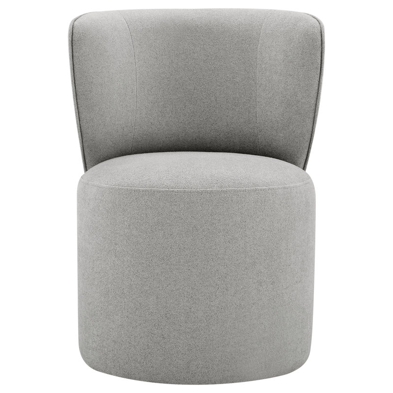 Chaise de salle à manger rembourrée Luckett, Colombe élite