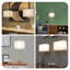 Lampe de bureau en métal