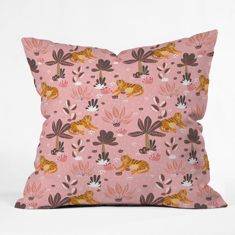 Coussin intérieur / extérieur Hello Sayang Tyger Tyger, 16 po x 1 po