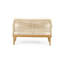 Ensemble de conversation_Causeuse, table basse et 2 fauteuils club