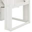 Lit mezzanine polyvalent avec garde-robe de rangement, bureau avec plateau à clavier coulissant et station de charge-1423871711