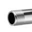 Bras de pomme de douche avec bride 6 pouces fixation murale en acier inoxydable finition chrome