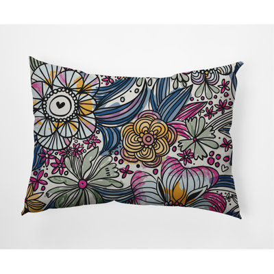 Coussin lombaire intérieur / extérieur Flower Melange