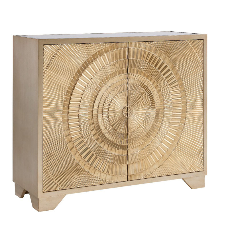Maye 120cm Sideboard, Gold