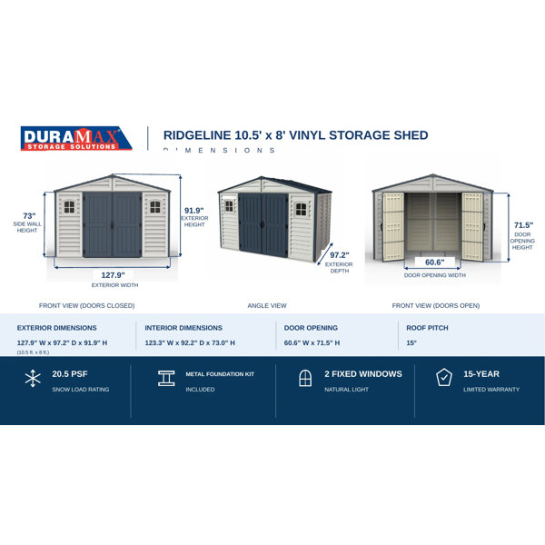 Dimensions du produit