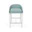 Tabouret de comptoir rembourré 26 po Shounda-369229909