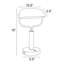 Lampe 15 "avec USB-70085859