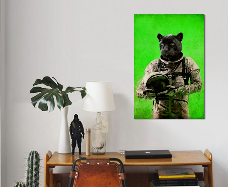 « i me goût the sky », reproduction d’impression sur toile, H 12 po x l 8 po x P 0,75 po, Toile tendue, Pas de tapis