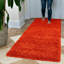 Aanuoluwa Solid Colour Shag 60cm X 110cm Indoor / Outdoor Area Rug