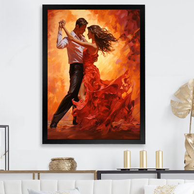 " Dance Salsa In Sunset VI "