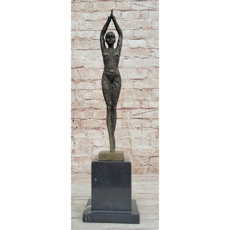 Signed Bronze Art Nouveau Deco Chiparus Statue Figurine Sculpture Art Figure