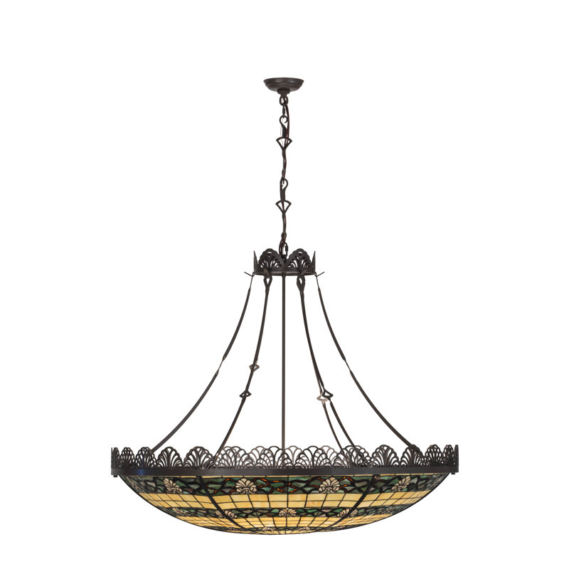 Shell And Ribbon 8 - Light Pendant