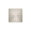 Parallel Single-Function Square Showerhead, Shower Head with One Spray, 2.5 GPM-1409833559