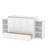 Space-Saving Full Murphy Bed With Storage-725790943