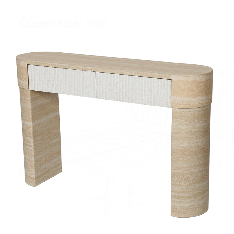 Console moderne avec tiroirs
