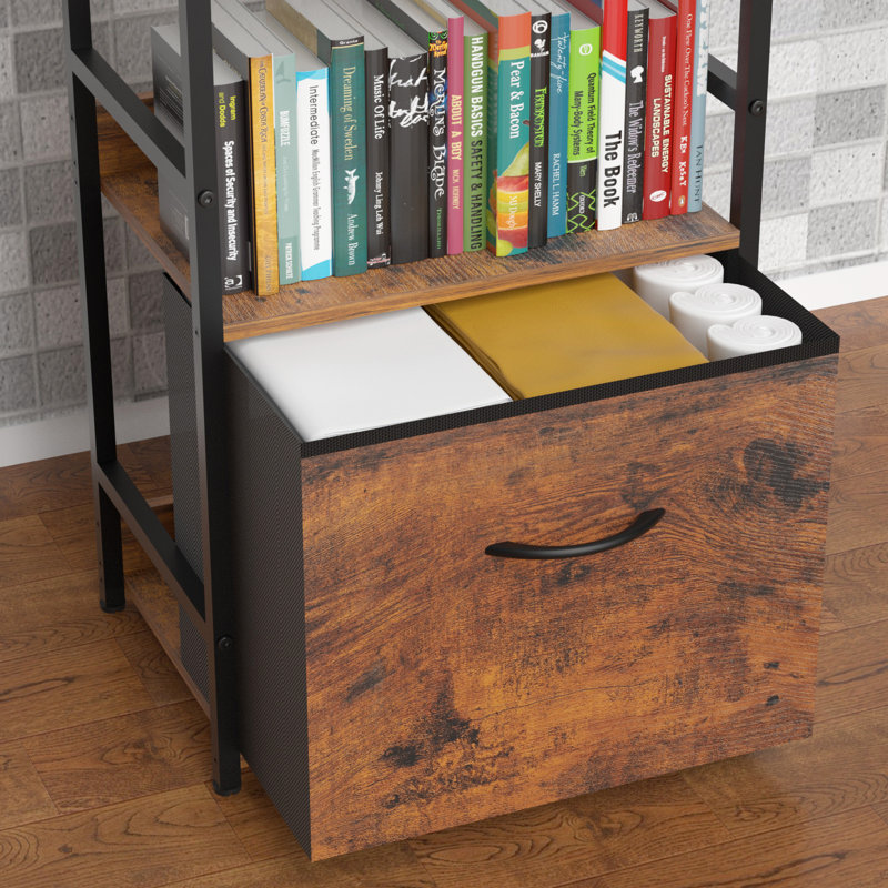 Kenetra Bookcase, Brown