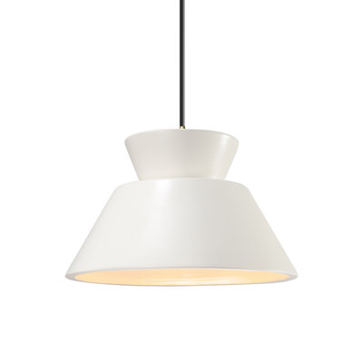 Luminaire suspendu géométrique à 1 lumière Logan