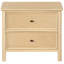Hannaleigh 2 Drawer Wood Nightstand-854121760