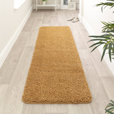 Solid Colour Machine Tufted Area Rug
