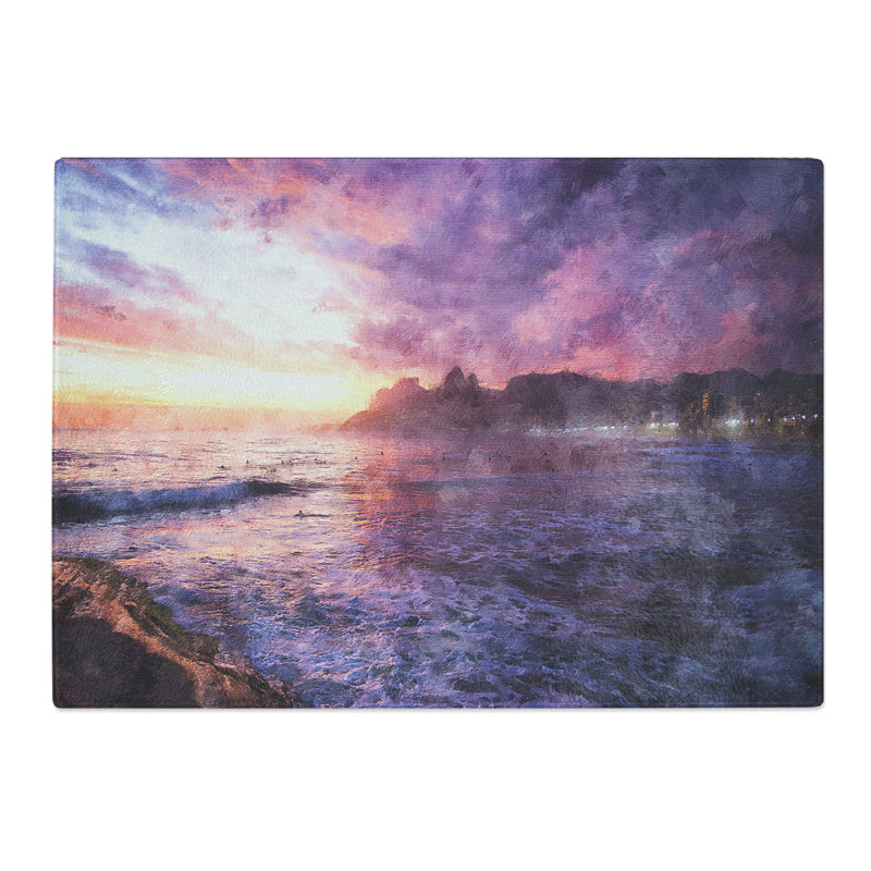 Stone Arpoador in Brazil Chopping Board, 28.5cm W x 39cm L