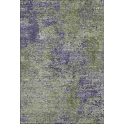Premium Machine Washable Kumbhar AMF1359 Modern Rug