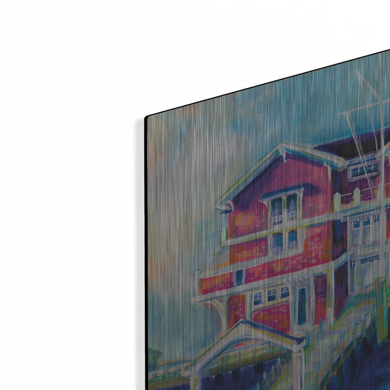 «Watch Hill Yacht Club» par Jeanette Vertentes, H 12 po x l 16 po