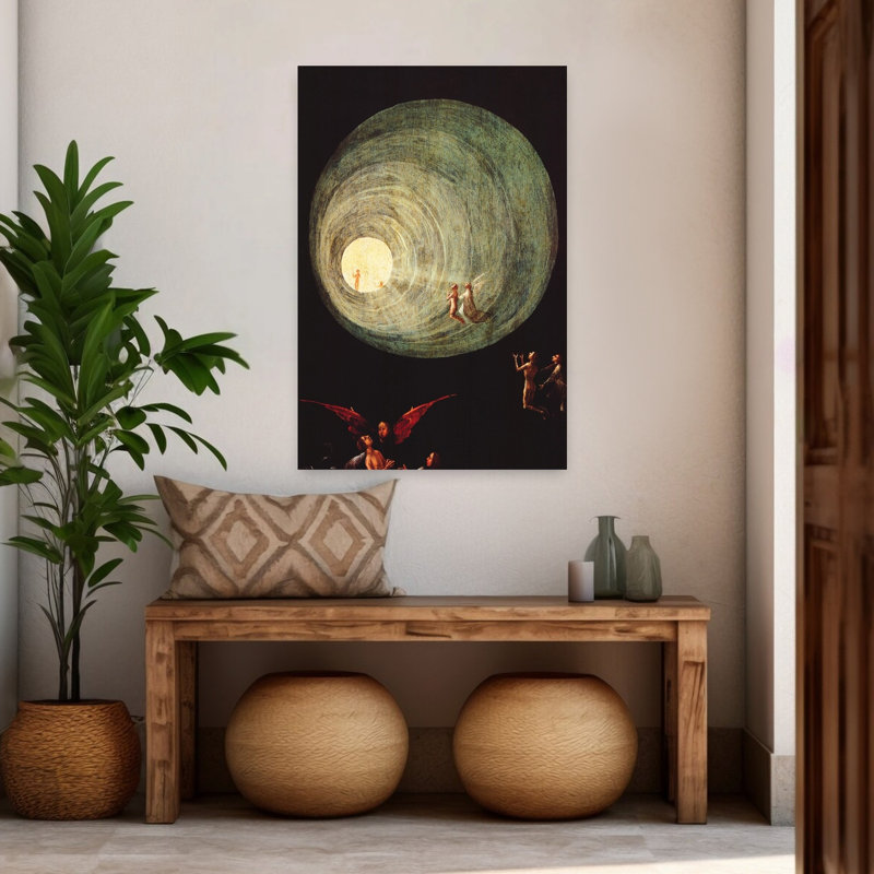 Reproduction d'art mural, "The Ascent Of The Blessed", H 48 po x l 32 po
