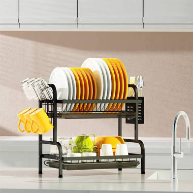 Over The Sink Dish Drying Rack -1Easylife 3 Tier Stainless Steel