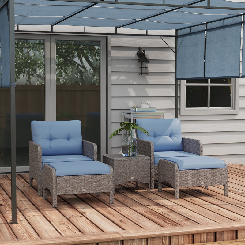 Ameris 4 - Person Seating Group with Cushions