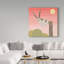 Audranna «Sloth», impression sur toile tendue-25329362