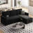 Evaro Reversible Sleeper Sectional Sofa with USB Outlet-1886301555