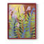 «Bold Bright & Wild II», reproduction encadrée - bois massif-1516584709-1516584708